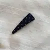 Grampo de cabelo com franja lateral versátil de bolinhas para meninas, acessório de cabelo estilo coreano de alta qualidade, presilha BB para franja frontal