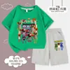 Pizzy's Parlor Restaurante de Susie Conjunto de Verano para Niños Shorts de Manga Corta Estampados Conjunto de Dos Piezas para Niños Mayores