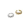 Anillo Croissant de Diamantes de Plata Esterlina S925 para Mujer, Diseño Nicho con un Toque de Alta Gama, Anillo de Dedo Índice Único Abierto en Espiral