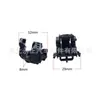 Adecuado para Honda Accord Odyssey Crv Lingpai Civic Soporte de Capó Retenedor Pasamuros Clip Hebilla