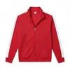 Chaqueta Deportiva de Color Bloque y Rayas con Bolsillos, Cuello Alto, Cierre Completo, para Hombre, Nueva Colección Primavera-Otoño, Estilo Europeo y Americano, para Viajar