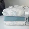 Juego de Cuatro Piezas de Gasa Grado A Materno e Infantil, Sábana Bajera y Funda Nórdica de Gasa de Doble Capa de Algodón Puro, Juego de Tres/Cuatro Piezas para Cama Individual/Doble