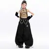 Conjunto de jazz para niña, top sin mangas y pantalón deportivo, traje de verano estilo coreano, disfraz de actuación escénica de jazz moderno y único