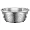 Cesta de Drenaje Cocina Colador para Lavar Arroz Acero Inoxidable 304 Lavabo para Lavar Verduras Herramienta para Lavar Arroz Cesta para Frutas Casera Cesta para Verduras Recipiente Colador