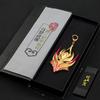 Animación DL que rodea a Tang, armadura de hueso de tres almas, máscara de lanza de ocho arañas, edición de caja de regalo, artesanías de metal completo
