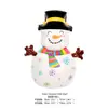 Balão de Filme de Alumínio Novo de Natal Transfronteiriço Árvore de Natal Papai Noel Boneco de Neve Rena Balão de Decoração para Festa de Natal