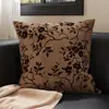 Capa de Almofada para Sofá de Sala de Estar Estilo Vintage, Almofada de Encosto, Almofada Decorativa Francesa, Suporte Lombar com Enchimento, Removível e Lavável