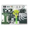 Set de Animación de Plástico para el Mundial de Qatar 2026 Bufanda con Bandera Nacional Gafas de Fan Pulsera de Aplauso Pintura Facial