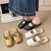 En Stock Entrega Rápida Pantuflas Cubre-Dedos para Mujer, Estilo Coreano, Versátiles, Modernas, Estilo Ins, Adecuadas para Uso en Casa, Suela Suave, sin Cordones