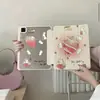 Funda Protectora para Tableta Estilo Ins Espejo Rosa Lazo 70% de Descuento Adecuada para iPad Pro11/11ª Generación/10.2