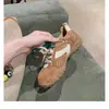 Zapatillas Deportivas Casuales de Piel Genuina con Suela Gruesa, Mismo Estilo que la Mamá de Uva, para Mujer, Nuevo Modelo Primavera y Otoño 2025