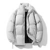 Chaqueta de gamuza acolchada de algodón para hombre, marca de moda, chaqueta acolchada de algodón, invierno, estilo americano retro, nueva, cuello alto, chaqueta acolchada de algodón para pareja, para niños