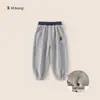 M bienestar no reembolsable otoño e invierno pantalones casuales para niños jeans para niñas pantalones deportivos para niños liquidación de pantalones para niños