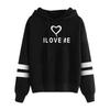 Estoque Disponível Dropshipping Aliexpress Amazon Moletom Suéter Estampado Tops Femininos Outono e Inverno Hoodie