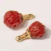 Pulsera Cadena Pagoda de Tres Pisos Cabeza de Buda Ágata Roja Estrella y Luna Rudraksha Accesorios DIY con Cuentas
