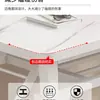 Escritorio de Computadora Plegable para Uso en Casa, Escritorio de Dormitorio, Escritorio de Oficina, Escritorio de Escritura para Estudiantes, Casa de Alquiler, Mesa Rectangular Sin Instalación