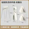 Clip para Bol Antideslizante Anti-quemaduras de Silicona Extra Grueso Levantador de Platos de Cocina Clip para Platos Pinzas para Verduras Clip para Verduras al Vapor