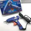 Pistola de pegamento caliente de fusión en caliente 20W hecha a mano DIY material barra de pegamento transparente herramienta herramienta para accesorios de joyería