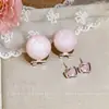Aretes Ovalados Dulces con Goteo de Aceite de Aguja de Plata, Broches para Oreja, Aretes de Diseño Fresco y Único, Joyería de Lujo Ligero y de Alta Gama