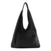 Bolsa de tela estilo coreano transfronteriza para mujer 2025 Nueva de gran capacidad, ligera, para axila/hombro, bolso de mano simple y casual