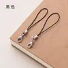 Cadena colgante DIY con accesorios cortos de joyería, cordón, anillo de metal, cadena para teléfono móvil, colgante de hebilla de langosta, Llavero, Lanyard para unidad U