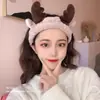 Diadema de Peluche de Dibujos Animados para Mujer 2025 Nueva Otoño e Invierno Especial para Lavarse la Cara Linda Diadema Antideslizante Pinza para el Cabello que No se Cae Accesorios para el Cabello