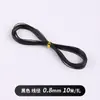 He 10m / Hilo de Cera Coreano Cordón de Cuero Pulsera Trenzada Hecha a Mano Hilo para Tejer Cordón Redondo de Cera de Alta Gama Al por Mayor