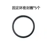 Accesorios para Amoladora Neumática de 5 pulgadas Herramientas de Reparación Rotor de Rectificado al Aire Hoja Chasis Cilindro Rodamiento Interruptor Sello 6