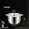 Olla Filtradora de Aceite Engrosada de Acero Inoxidable para Uso Doméstico, Olla Multifuncional para Almacenamiento de Aceite, Recipiente para Manteca, Sartén, Filtro de Residuos de Aceite, Lata para Manteca