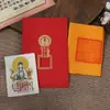 Los Doce Signos del Zodíaco de Xiaohongshu: Pegatinas para Teléfono Móvil de Wenchang, Yue Lao, Zhao Cai Shen, Zhong Kui, Guan Di y Guanyin con Amuletos de Wenchang