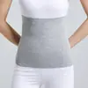 Cinturón de modal fino de primavera y verano de artemisa elástico cálido para el abdomen de las mujeres circunferencia del estómago vientre ombligo para prevenir el frío
