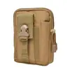Riñonera Táctica de Camuflaje Impermeable Deportiva Multifuncional Riñonera Táctica para Exterior Correr Móvil Deportiva