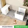 Cerca para animais de estimação Isolamento para cães Combinação livre Interior Canil para cães pequenos com área sanitária Cerca doméstica Gaiola para cães