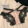 "Renda de Oxigênio Leve" Calcinhas de Renda Sexy para Meninas, Estilo Fino 2026 Novo Modelo, Calcinha de Menina com Laço Pura Desejo