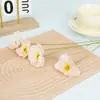 Papoula (Sem Flocagem) Luxo Acessível Flor Artificial Decoração de Casa Ornamentos para Sala de Estar Adereços para Fotografia de Tiro ao Ar Livre