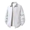 Chamarra Cortavientos Elástica de Negocios para Hombre, Resistente al Viento, Protección Solar, Chaqueta de Primavera, Camisa Transpirable Casual para Exteriores, Top con LOGO