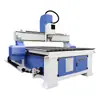 1325 CNC de una cabeza Azul Chasis integrado Máquina de grabado para carpintería Base de la máquina Tablero de tallado Tallado hueco Tallado flotante