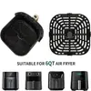 Freidora de Aire Accesorios para Freidora de Aire Tablero Divisor Tabla para Freír Tabla para Cocinar al Vapor Parrilla Barbacoa Cesta para Hornear Freidora de Aire Cosori
