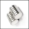 Imán Súper Fuerte 25x3mm Redondo Imán Fuerte Doble Cara Imán Tierra Rara Electroimán Imán Piedra de Hierro Hebilla Magnética