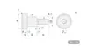 Tornillo de Pivote Hexagonal de Acero Inoxidable CBDR FCBDR6 8 10 12-8 9 10 12 15 20