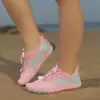 Novos Sapatos de Cinco Dedos para Crianças para Trilha em Rios, Sapatos de Praia Respiráveis, Sapatos de Mergulho, Sapatos de Caminhada em Água para Exterior Antiderrapantes e Anti-Corte, Sapatos Barefoot para Natação