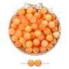 Cuentas de resina de AliExpress con diseño de arena movediza dorada y cielo estrellado, imitación de ojo de gato, para pulsera, collar, cuentas sueltas, accesorios de joyería.