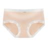 Novas roupas íntimas femininas, virilha de algodão, antibacterianas, simples, cintura média, boxers, letras, arco, calças amigáveis à pele