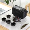 Tetera Portátil Xishi Juego de Té Cerámico para Viaje Set Kung Fu Reunión Anual Festival Regalo Premio Conmemorativo Logo Impreso
