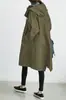 8999 Cortavientos Otoño e Invierno para Mujer de Longitud Media Estilo Británico 2025 Nuevo Jacket de Manga Larga con Cintura Temperamento Venta al por Mayor en Stock