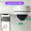 Cámara domo PTZ giratoria de 360 grados con cable, función de zoom, resolución de 5 megapíxeles y alimentación PoE
