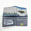 Billetera Corta de Metal de Batman Billetera Batman Superhéroe para Hombres y Mujeres Billetera de Monedas de PU Billetera de Cuero Portatarjetas