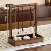 Soporte para Almacenamiento y Exhibición de Collares, Estante Colgante de Joyería para Escritorio, Colgador de Pulseras y Brazaletes, Estante de Almacenamiento, Soporte para Joyería