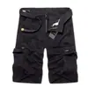 Pantalones cortos de trabajo holgados de longitud media multibolsillo más talla venta caliente transfronteriza pantalones de cinco puntos para exteriores venta directa de fábrica descuentos por volumen