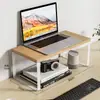 Soporte para Computadora de Escritorio, Elevador para Monitor de Gaming, Soporte Elevado para Laptop de Escritorio, Estante Elevado de Almacenamiento